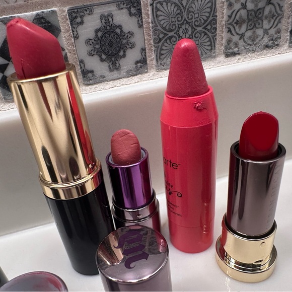 Lipstick lipgloss lot Estée Lauder Vice Tarte NYX - Picture 3 of 4